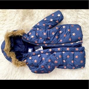 Girls GAP down coat